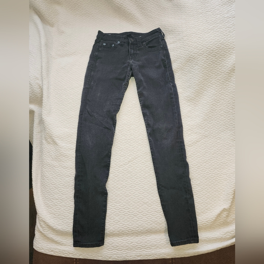 True Religion Charcoal Denim Jeans